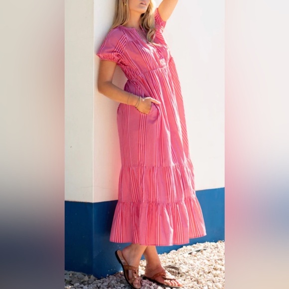 knee length dresses for ladies Birdie Maxi Dress – Cassine main image 1